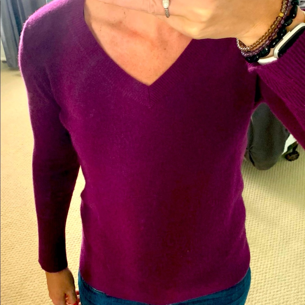 100% cashmere sweater